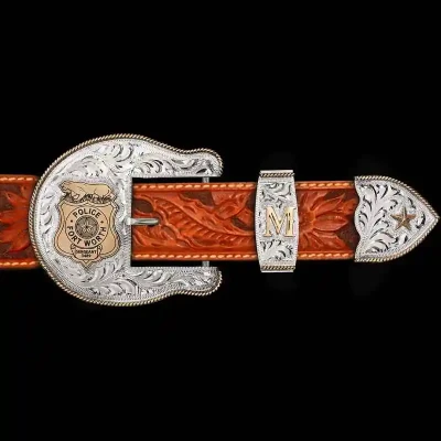 Lake Worth Three Piece Custom Belt Buckle 